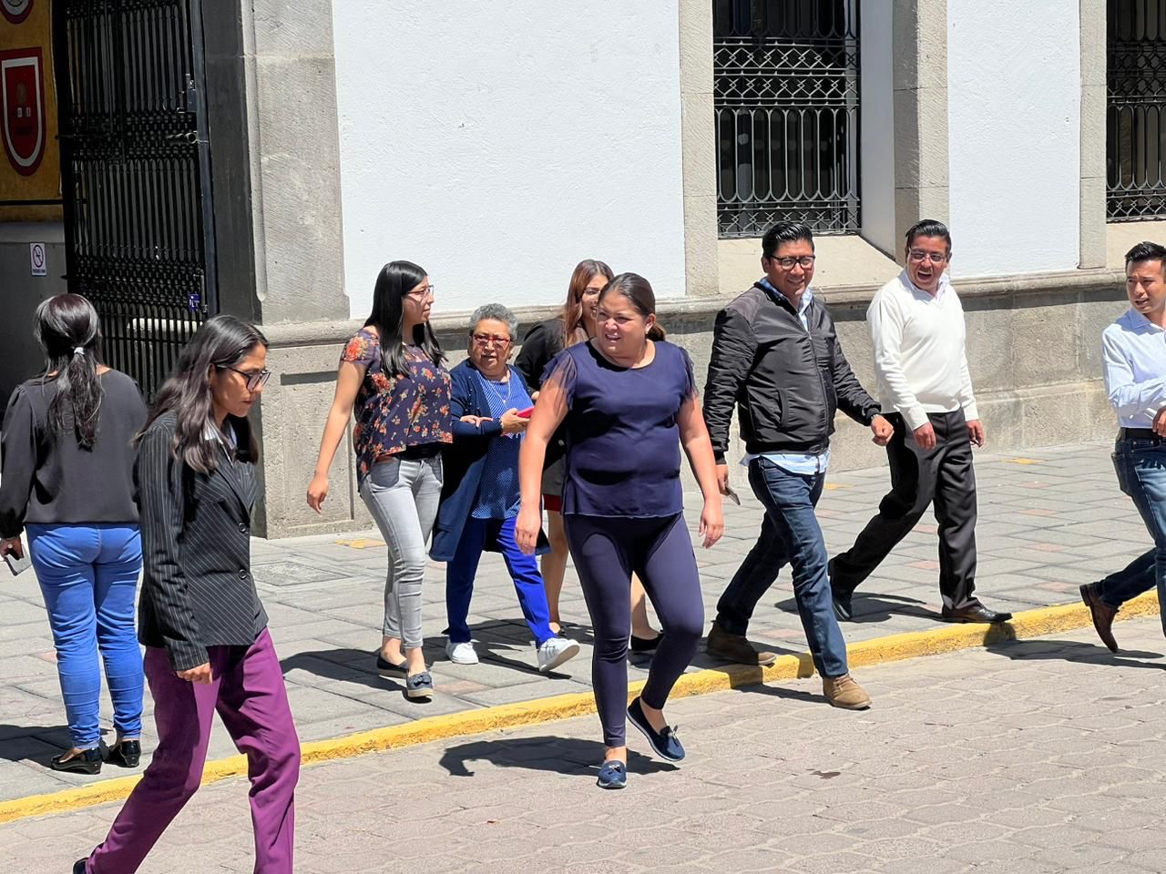 En completo orden se realiza simulacro en el Congreso del Estado